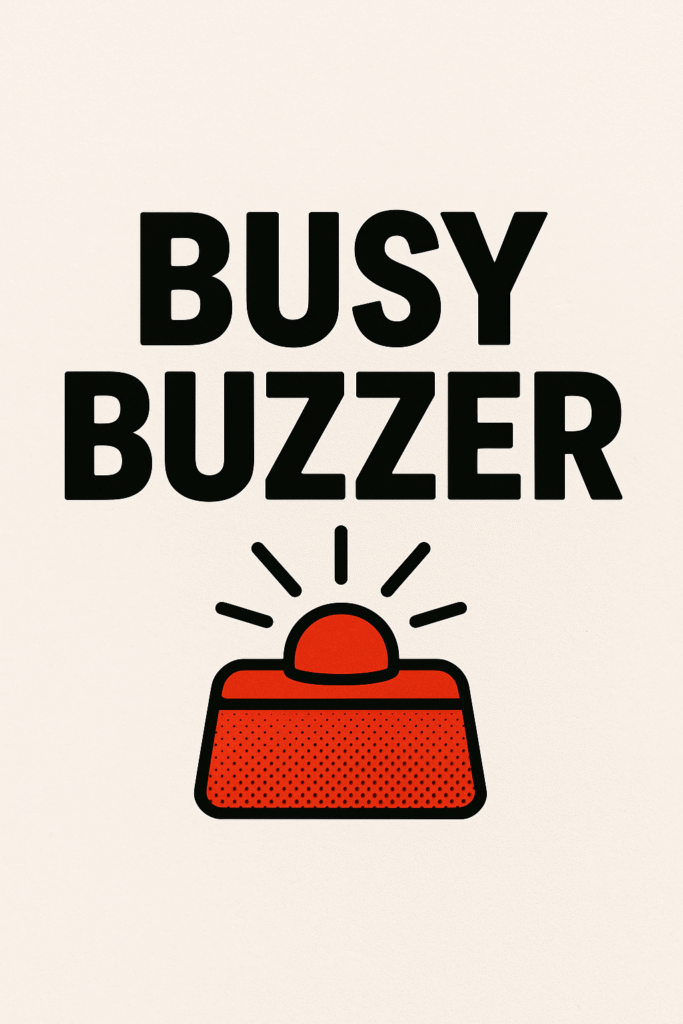 Busy Buzzer NYT đ | Crossword Clue & Culture Busy Buzzer NYT