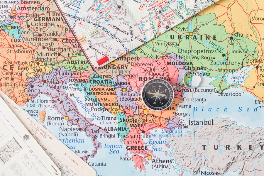 landlocked neighbor of georgia and azerbaijan