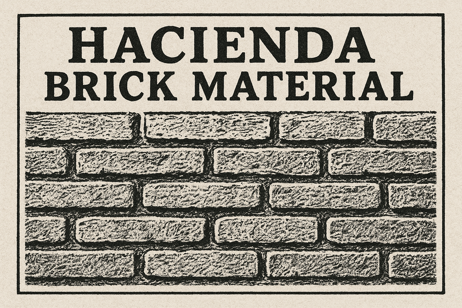 Hacienda Brick Material