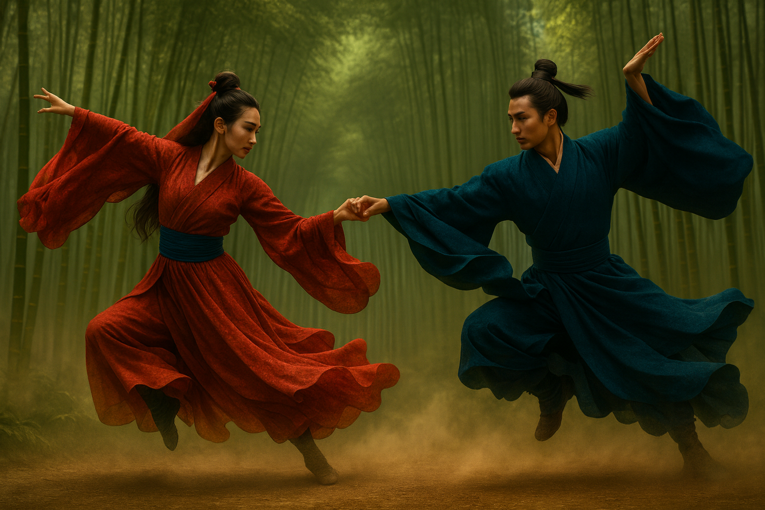 house of flying daggers dummy scene