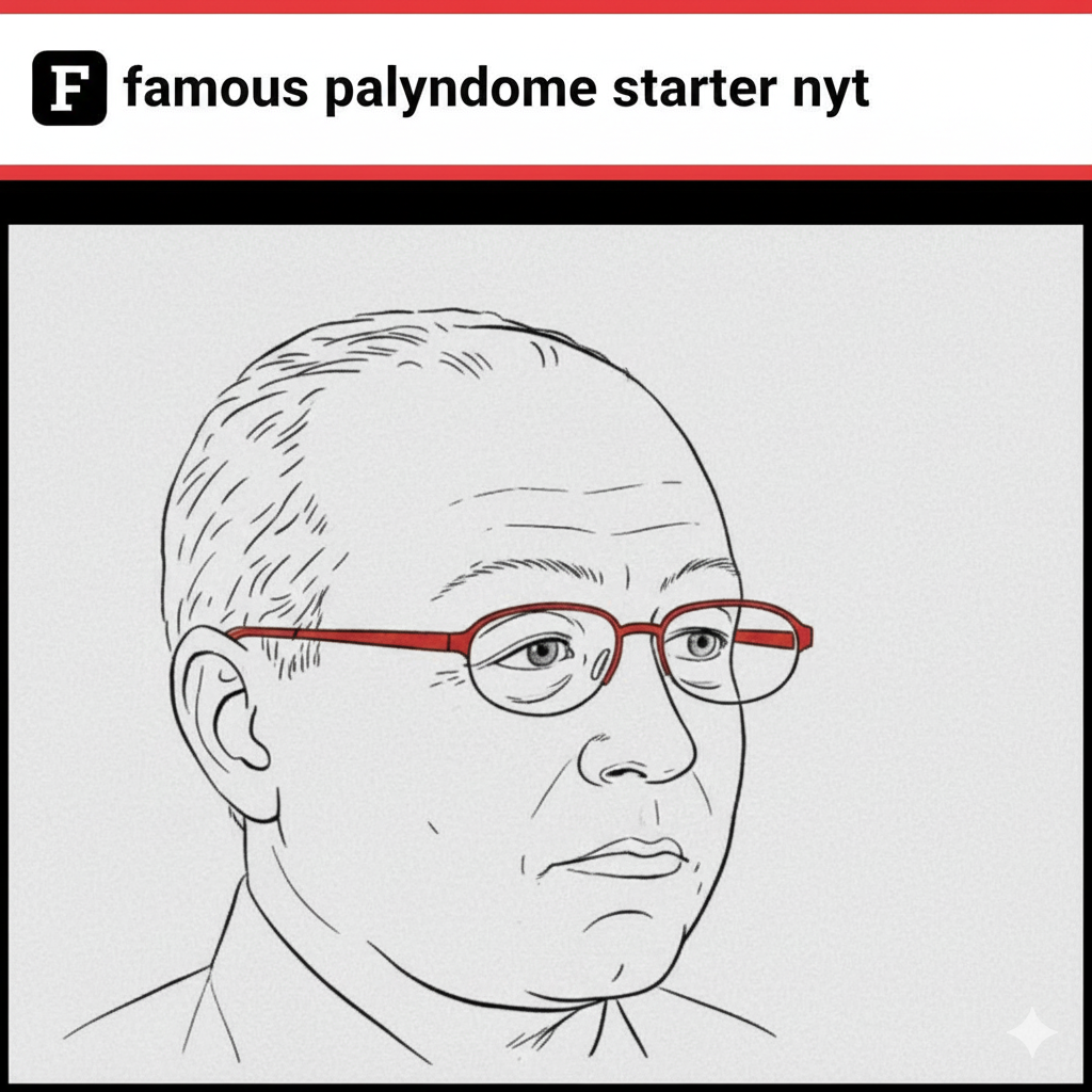 famous palindrome starter nyt