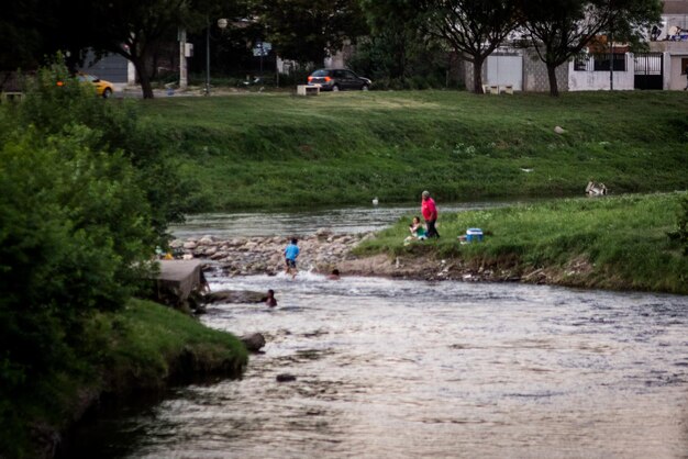 riverbank collapse iford playing fields