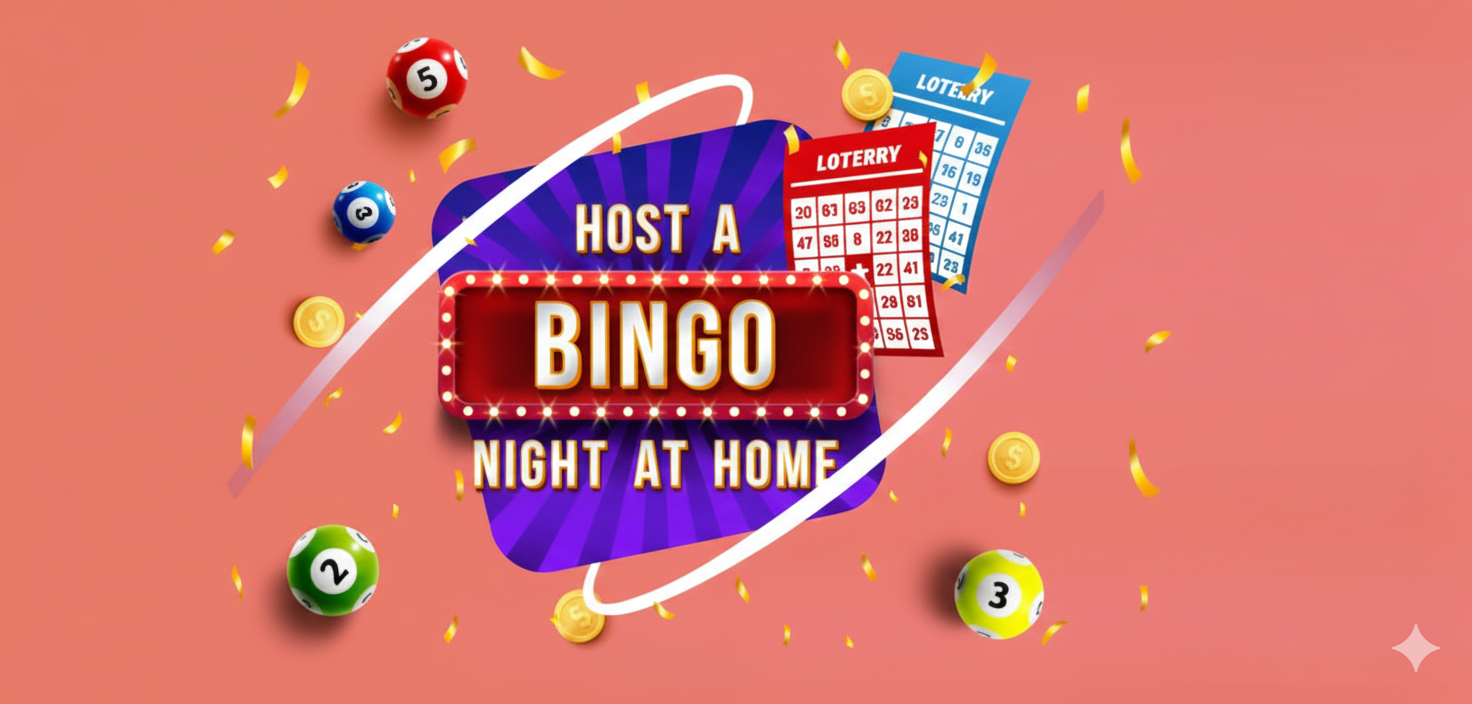 hosting a bingo night at home