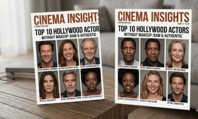 Top 10 Hollywood actors without makeup