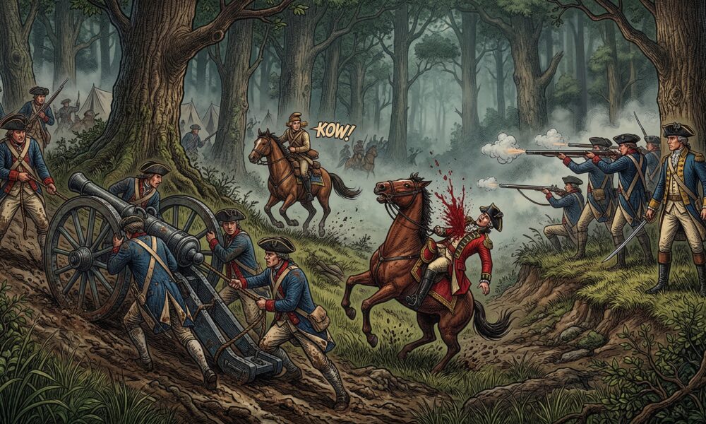 braddock's blunders drawing