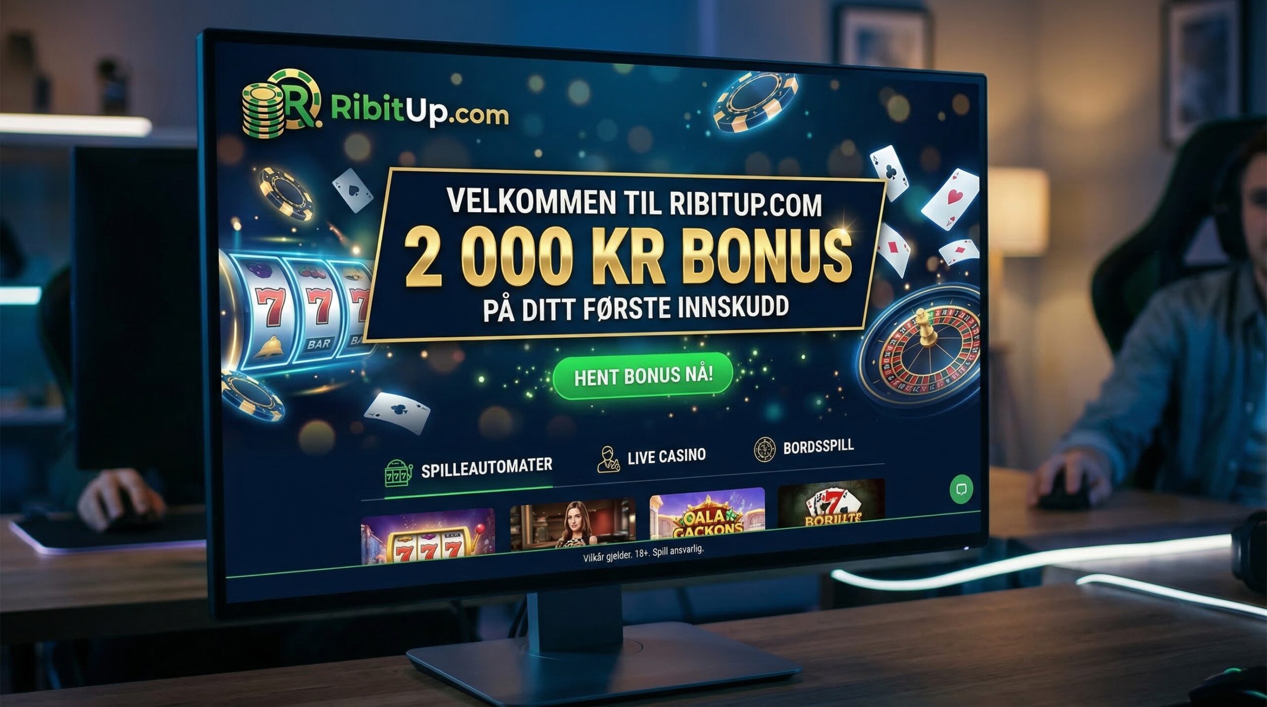 casino norge ribitup.com 2 000 kr bonus