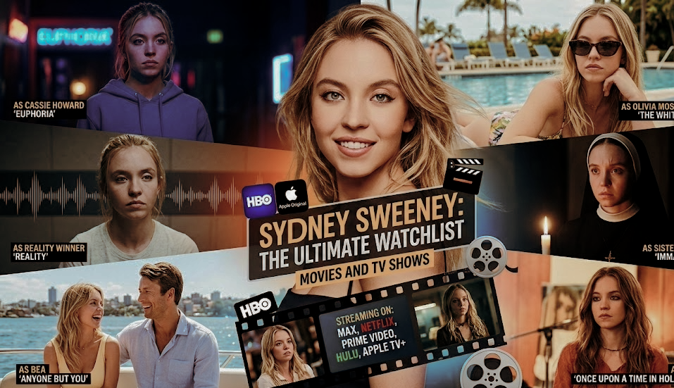 sydney sweeney movies and tv shows 2026