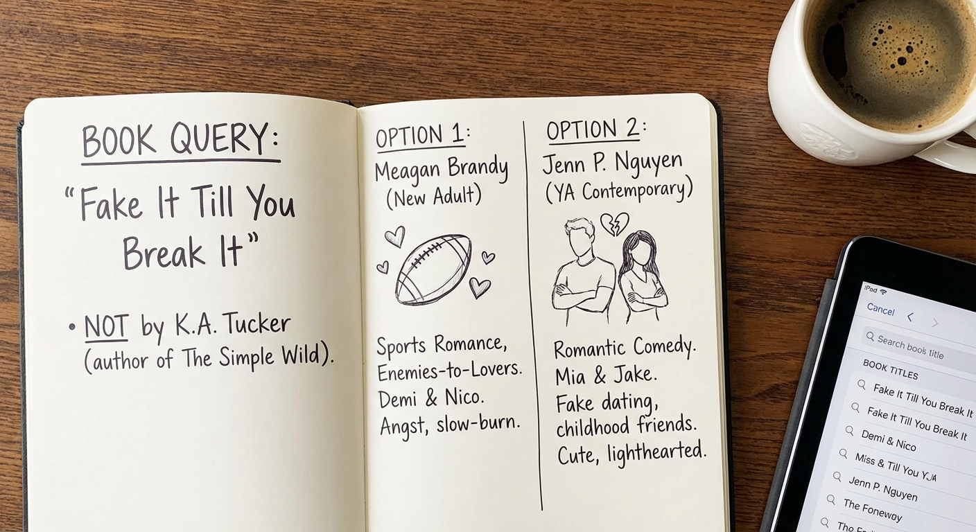 fake it till you break it by k.a. tucker goodreads