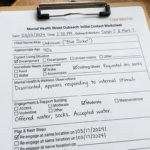 mental health street outreach initial contact worksheet