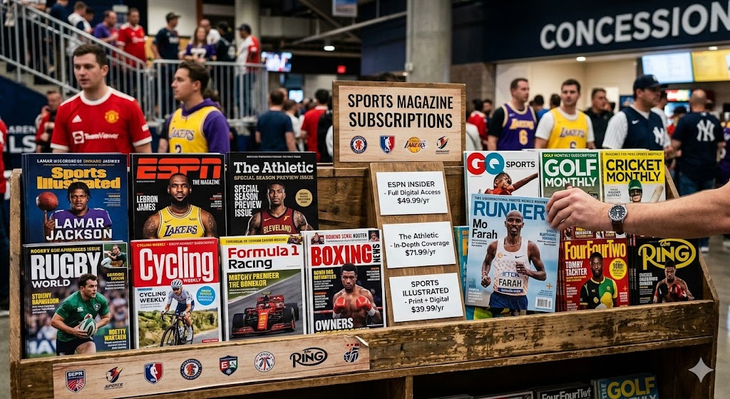 sports magazines subscriptions