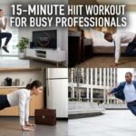 15-minute HIIT workout for busy professionals