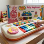 does berchet media baby keyboard feature foofa