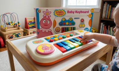 does berchet media baby keyboard feature foofa