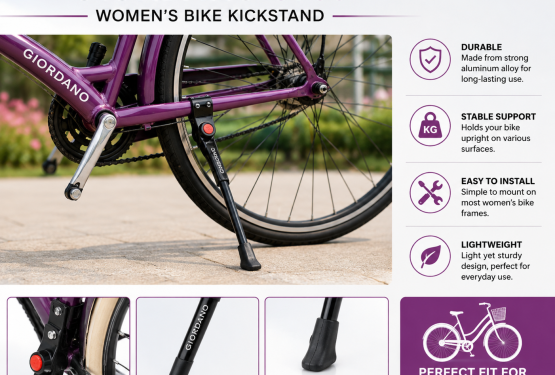 giordano c700 women's bike kickstand​